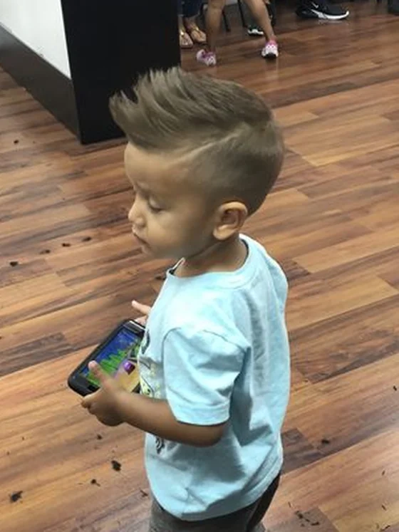 Haircut and fade work at Yovany Barbershop in Cape Coral, FL