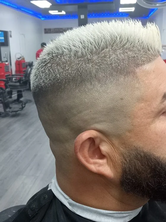 Fade and line up at Yovany Barbershop #3 in North Fort Myers, FL
