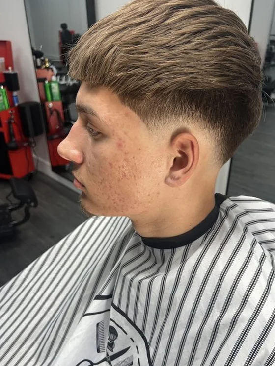 Hot-towel shave at Yovany Barbershop #3 in North Fort Myers, FL