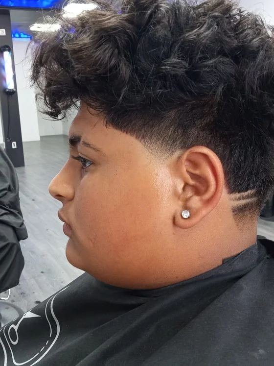 Senior haircut at Yovany Barbershop #3 in North Fort Myers, FL