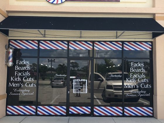 Yovany Barbershop storefront in Cape Coral